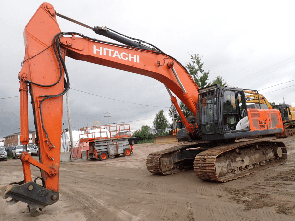 Excavatrice Hitachi ZAXIS 350-un godet-7769HRS-Année 2015