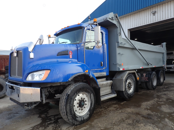 Camion 12 roues dompeur Kenworth T470