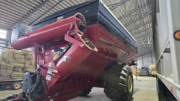 Grain Cart Brent 1194, toile, pneu 1250/45/32 - Stock#d9221e – Image 3