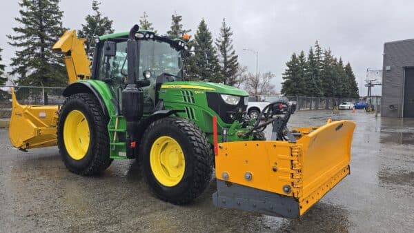 Tracteur John Deere 6140M relevage frontal avec pto, powerquad 40km, suspension cab- Année:2020-2170hrs - Stock#d9265a - Image 21