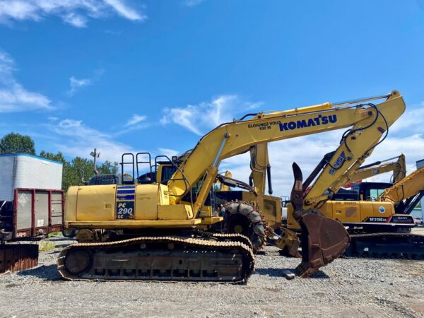 Excavatrice Komatsu PC290LC avec 1 godet et pouce-Monté forestière-11824HRS-Année:2012 Stock #S2223Q/9216 - Image 2