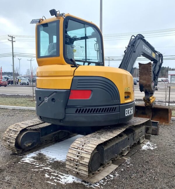 Excavatrice Volvo ECR58-Attache pin grabber et 2 godets-6821HRS-Année:2007 Stock #S2236C/9216 - Image 2