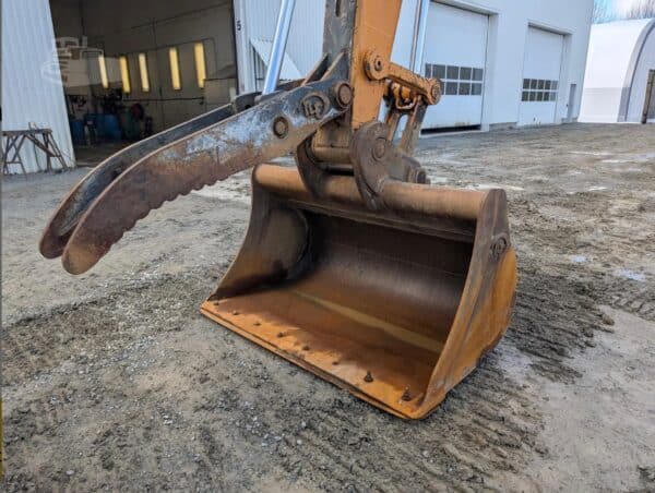 Excavatrice Case 160B-quickattache-manuel-pouce-3 godets-peigne-5950heures-année:2015-Stock#E1193A/9296 - Image 6